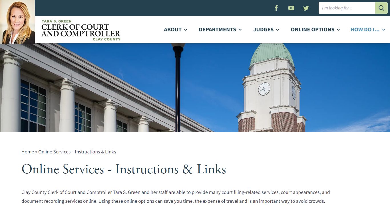 Online Services - Instructions & Links | Clay County Clerk of Court